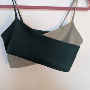 Two-Tone Strappy Women's Top